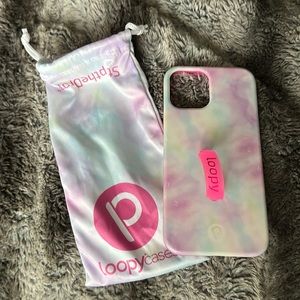 LOOPY iPhone 12 pro case with dust bag